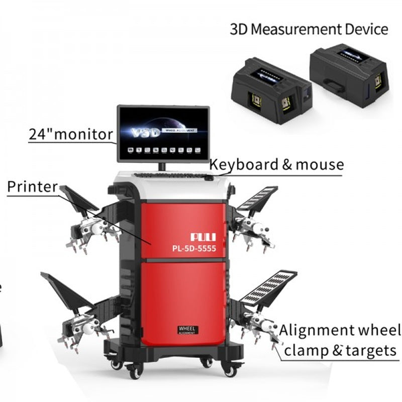 3D Camera Wheel Alignment System