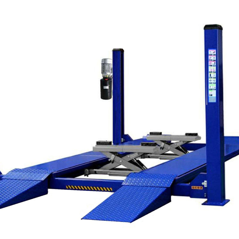 4.5 Tonne Four Post Lift with Jacking Beam