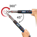 Three Eighths Inch Drive Digital Angle Torque Wrench 5 to 60Nm